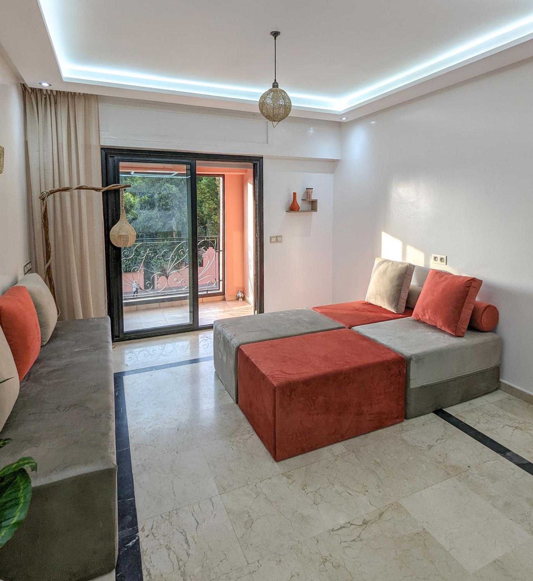 Apartement Panoramic View Majorelle Garden With Pool Marrakesh Exterior foto