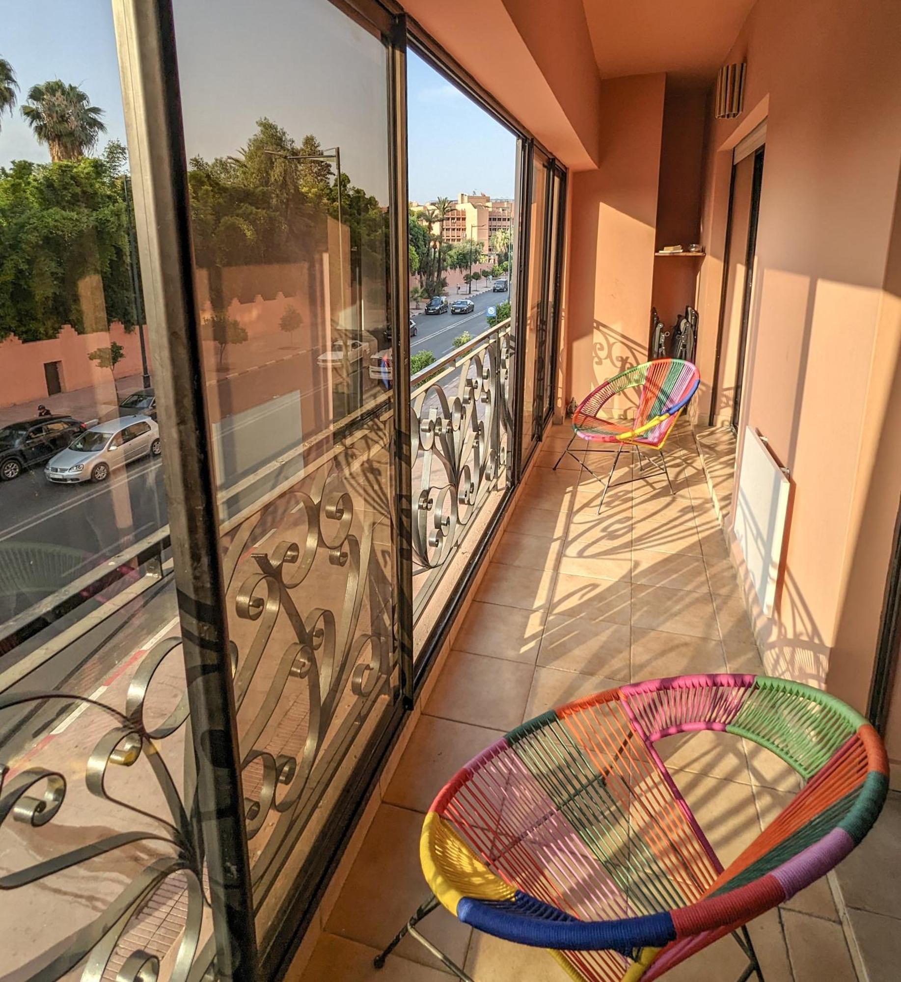 Apartement Panoramic View Majorelle Garden With Pool Marrakesh Exterior foto