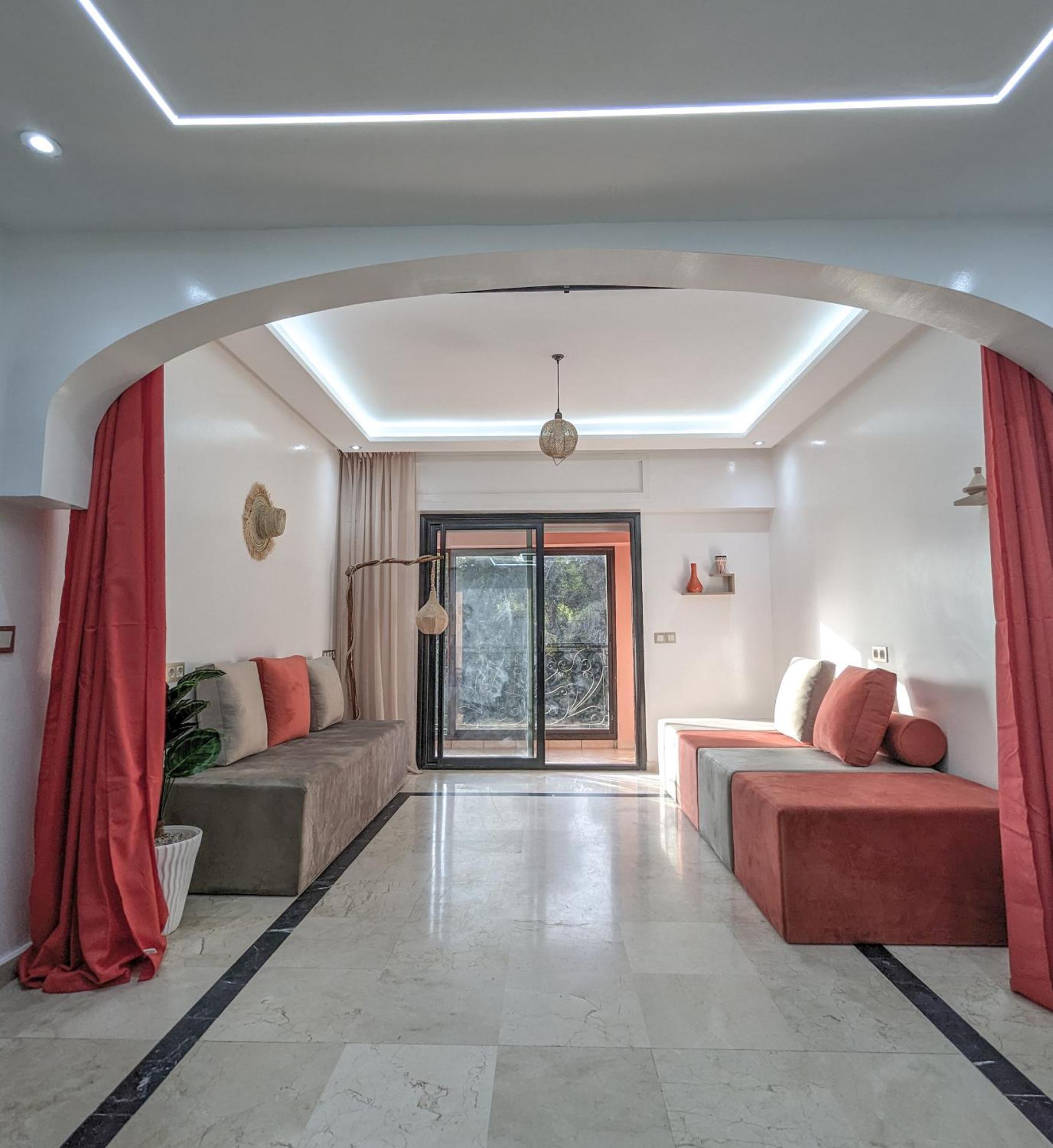 Apartement Panoramic View Majorelle Garden With Pool Marrakesh Exterior foto